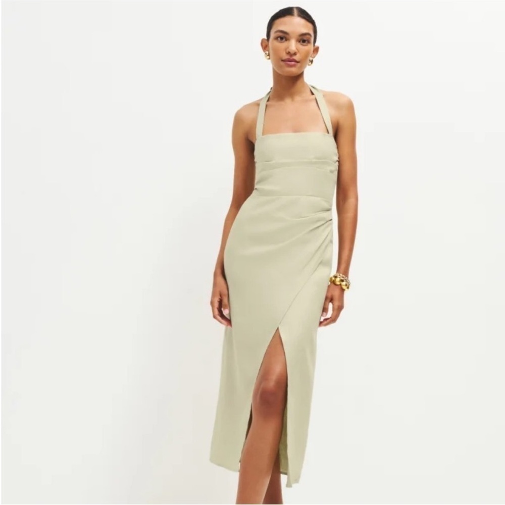 Reformation Solana Linen Dress